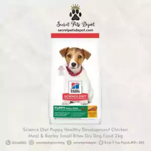 Science Diet Puppy Healthy Development Chicken Meal & Barley Small Bites Dry Dog Food