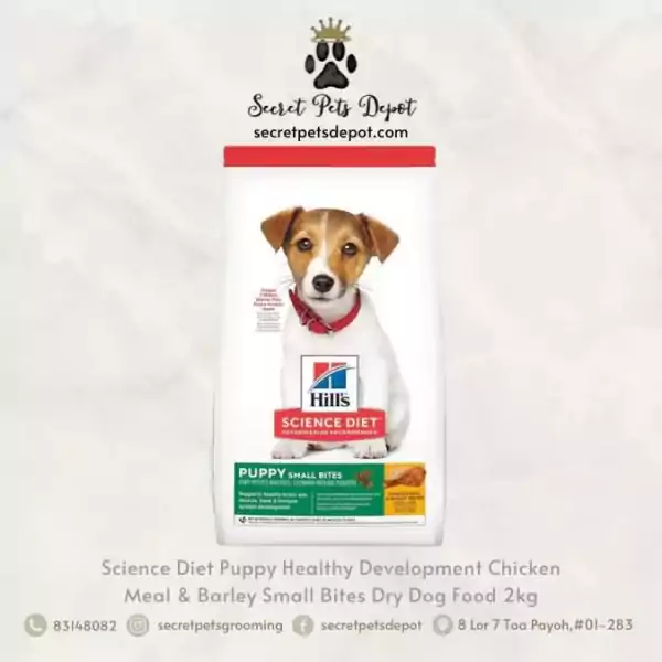 Science Diet Puppy Healthy Development Chicken Meal & Barley Small Bites Dry Dog Food